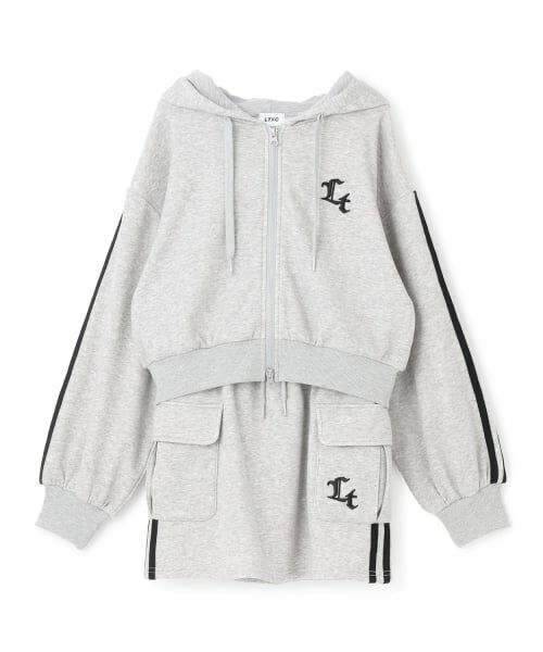 Lovetoxic / ラブトキシック パーカー | 【LTXC/裏シャギー】ジップパーカーセットアップ | 詳細10