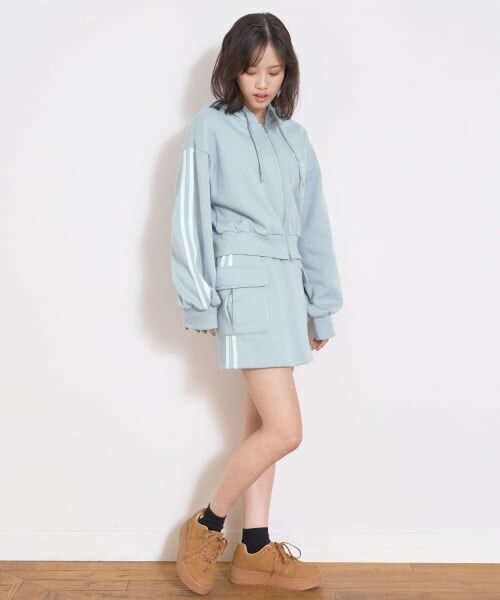 Lovetoxic / ラブトキシック パーカー | 【LTXC/裏シャギー】ジップパーカーセットアップ | 詳細2