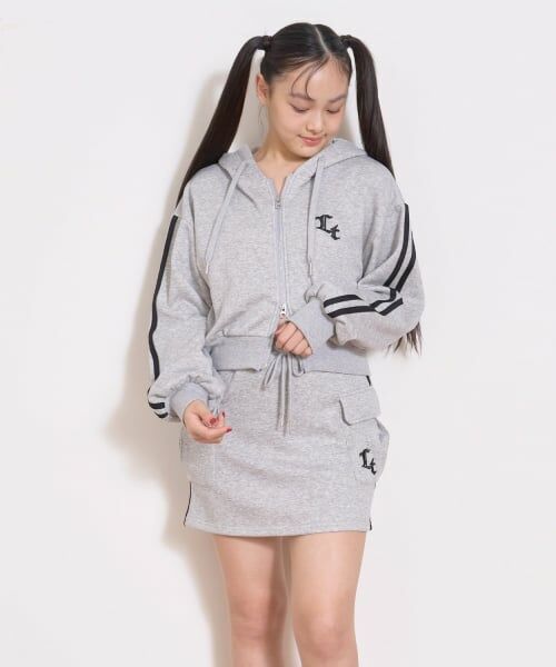 Lovetoxic / ラブトキシック パーカー | 【LTXC/裏シャギー】ジップパーカーセットアップ | 詳細3