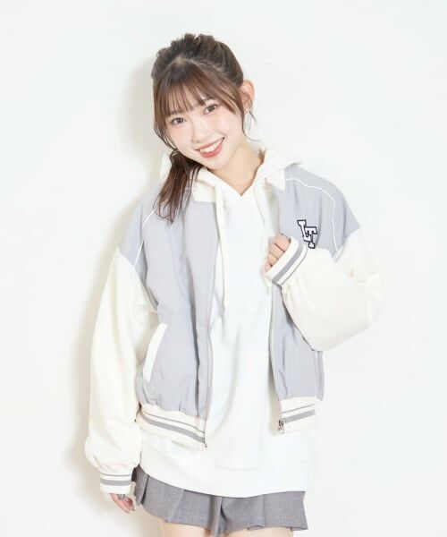 Lovetoxic / ラブトキシック ブルゾン | 【LTXC/撥水】中綿入りスタジャン | 詳細12