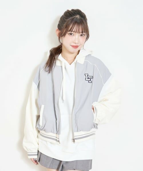 Lovetoxic / ラブトキシック ブルゾン | 【LTXC/撥水】中綿入りスタジャン | 詳細13