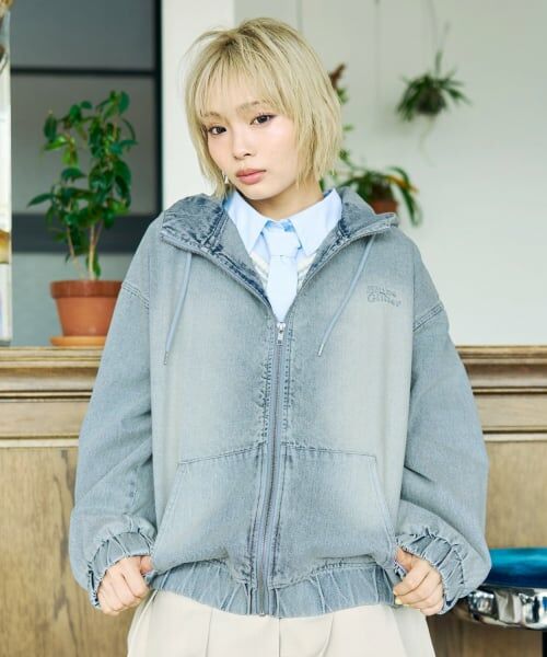 Lovetoxic / ラブトキシック ブルゾン | 【LTXC】【セット可】デニムパーカー | 詳細1