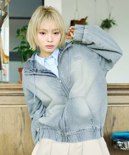 Lovetoxic / ラブトキシック ブルゾン | 【LTXC】【セット可】デニムパーカー | 詳細2