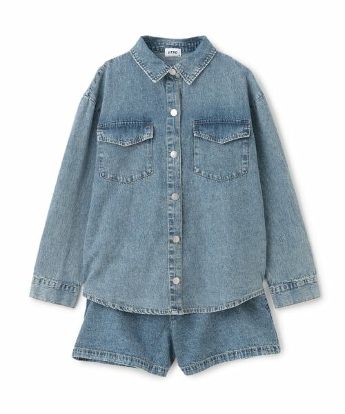 Lovetoxic / ラブトキシック シャツ・ブラウス | 【LTXC】デニムシャツセット | 詳細6