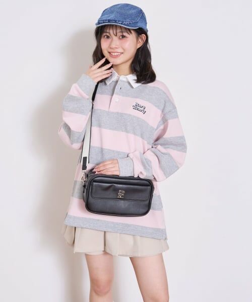 Lovetoxic / ラブトキシック ショルダーバッグ | 【LTXC】ジャガードテープフラップショルダー | 詳細1