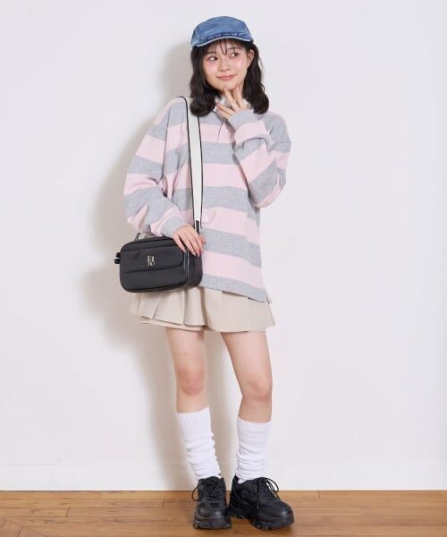 Lovetoxic / ラブトキシック ショルダーバッグ | 【LTXC】ジャガードテープフラップショルダー | 詳細2