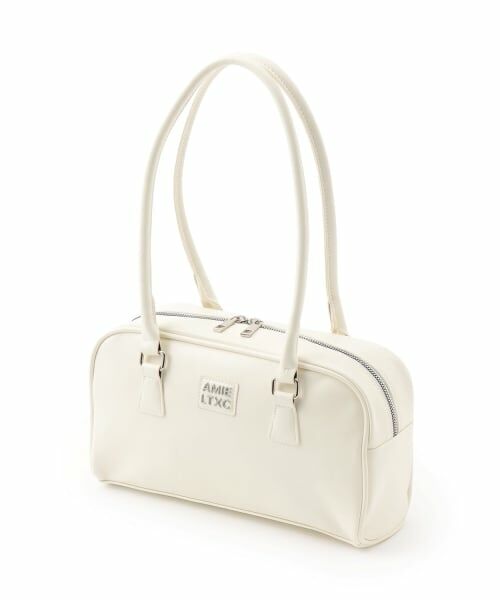 Lovetoxic / ラブトキシック ハンドバッグ | 【LTXC】スクエアロングハンドルボストン（アイボリー）