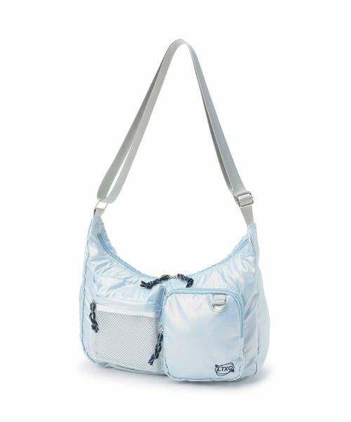 Lovetoxic / ラブトキシック ショルダーバッグ | 【LTXC】ダブルポケットショルダー（サックス）