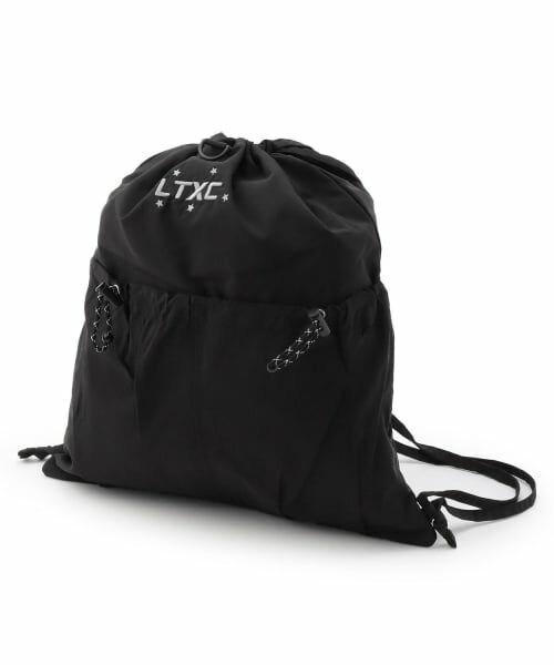 Lovetoxic / ラブトキシック リュック・バックパック | 【LTXC】【撥水】ナイロンナップサック（黒）