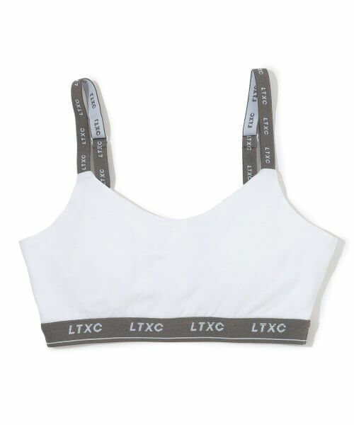 Lovetoxic / ラブトキシック その他インナー・ルームウェア | 【LTXC】ロゴ紐2wayハーフトップ（オフ ホワイト）