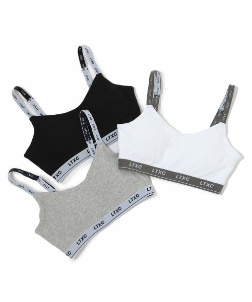 Lovetoxic / ラブトキシック その他インナー・ルームウェア | 【LTXC】ロゴ紐2wayハーフトップ | 詳細10