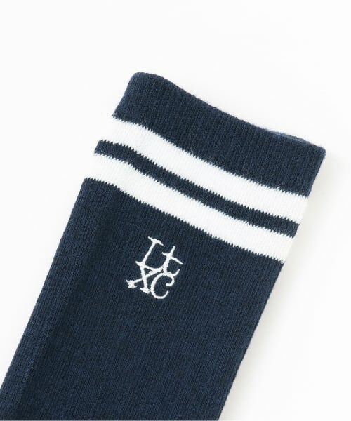 Lovetoxic / ラブトキシック ソックス | ラインリブハイソックス | 詳細1