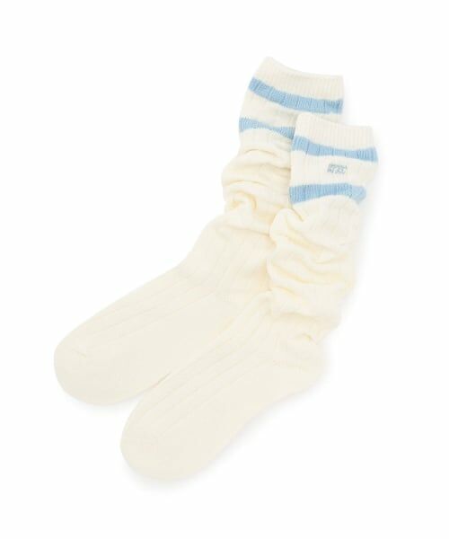 Lovetoxic / ラブトキシック ソックス | 【LTXC】ラインルーズソックス（サックス）