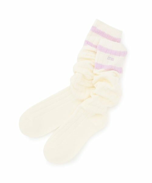 Lovetoxic / ラブトキシック ソックス | 【LTXC】ラインルーズソックス（ラベンダー）