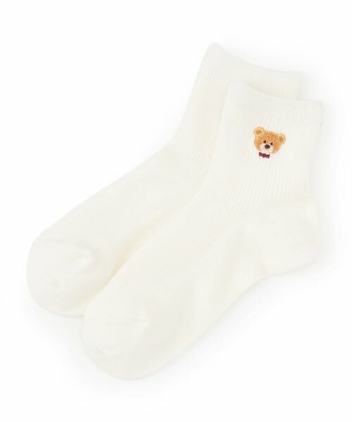 Lovetoxic / ラブトキシック ソックス | 【ツマサキ丈夫】【抗菌防臭】スクールソックス（白）