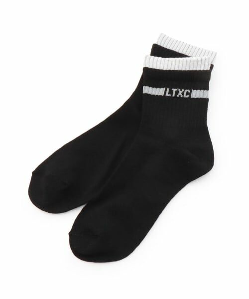 Lovetoxic / ラブトキシック ソックス | 【LTXC】カブセクルーソックス（黒）