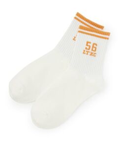 【LTXC】ナンバーラメクルーソックス