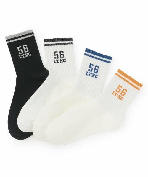 Lovetoxic / ラブトキシック ソックス | 【LTXC】ナンバーラメクルーソックス | 詳細2