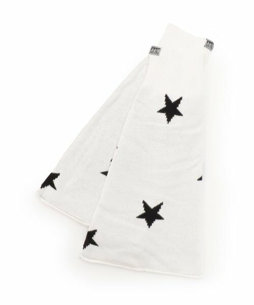 Lovetoxic / ラブトキシック レッグウォーマー | 【LTXC】星柄レッグカバー（オフ ホワイト）
