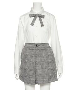 Lovetoxic / ラブトキシック スラックス・ドレスパンツ | リボンつきショートパンツ