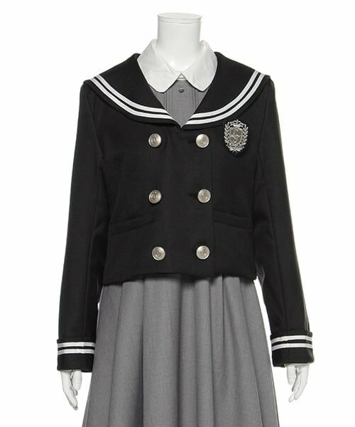 Lovetoxic / ラブトキシック テーラードジャケット | ダブルセーラージャケット（黒）