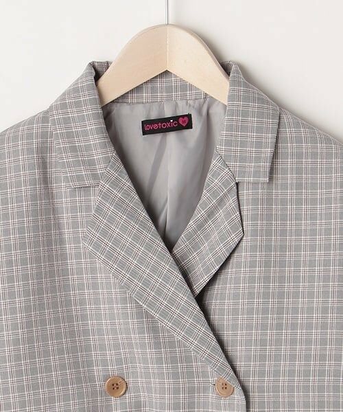 Lovetoxic / ラブトキシック ブルゾン | チェックジャケット | 詳細3