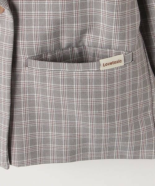 Lovetoxic / ラブトキシック ブルゾン | チェックジャケット | 詳細5