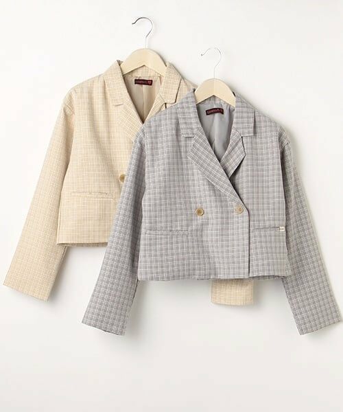 Lovetoxic / ラブトキシック ブルゾン | チェックジャケット | 詳細9