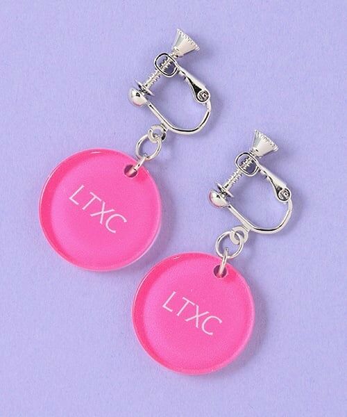 Lovetoxic / ラブトキシック ピアス・イヤリング | サークルアソートイヤリング（チェリー ピンク）
