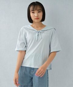 Lovetoxic / ラブトキシック Tシャツ | 【アパレルEC別注】セーラーカラー半T