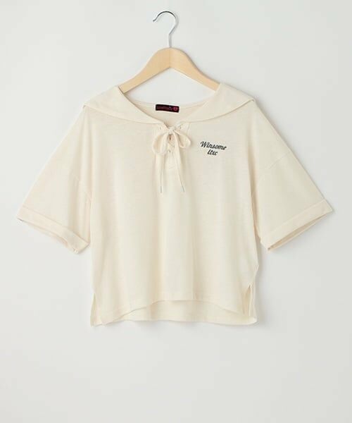 Lovetoxic / ラブトキシック Tシャツ | 【アパレルEC別注】セーラーカラー半T | 詳細10