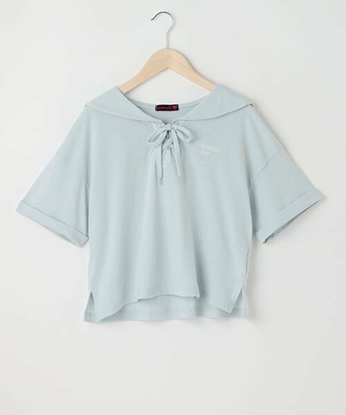 Lovetoxic / ラブトキシック Tシャツ | 【アパレルEC別注】セーラーカラー半T | 詳細9