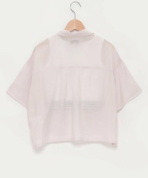 Lovetoxic / ラブトキシック シャツ・ブラウス | インナーつき半袖シアーシャツ | 詳細1