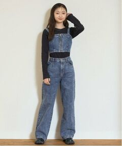 Lovetoxic / ラブトキシック その他パンツ | 【LTXC】デニムビスチェセットアップ