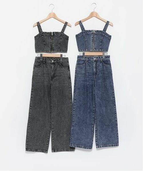 Lovetoxic / ラブトキシック その他パンツ | 【LTXC】デニムビスチェセットアップ | 詳細14