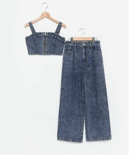 Lovetoxic / ラブトキシック その他パンツ | 【LTXC】デニムビスチェセットアップ | 詳細2