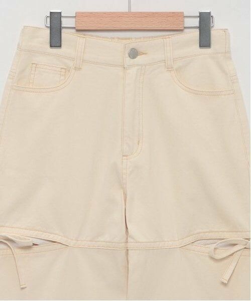 Lovetoxic / ラブトキシック その他パンツ | サイドスリットリボンデニム | 詳細6