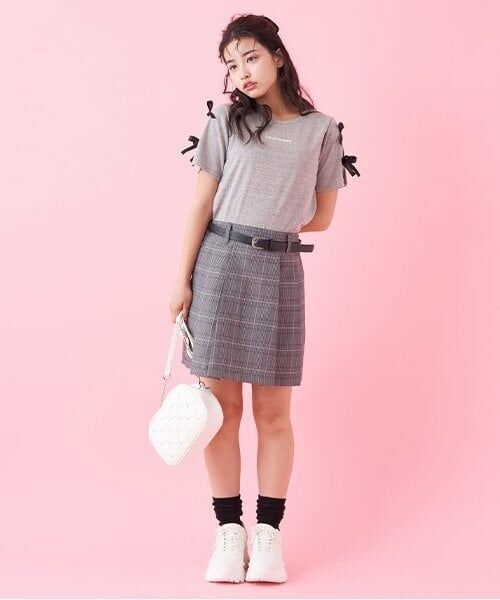 Lovetoxic / ラブトキシック ミニ・ひざ丈スカート | 【GOODPRICE】ベルトつきチェックプリーツスカパン | 詳細2