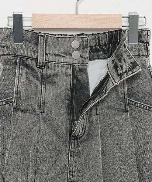 Lovetoxic / ラブトキシック ミニ・ひざ丈スカート | 【LTXC】デニムプリーツスカパン | 詳細6