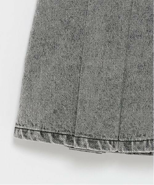 Lovetoxic / ラブトキシック ミニ・ひざ丈スカート | 【LTXC】デニムプリーツスカパン | 詳細9