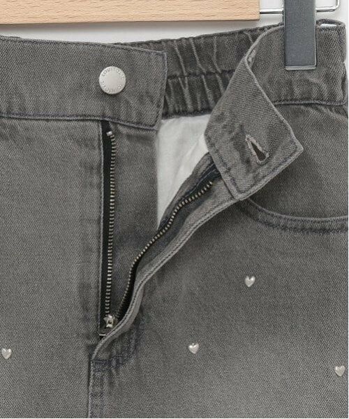 Lovetoxic / ラブトキシック ミニ・ひざ丈スカート | ハートスタッズ台形スカート | 詳細3