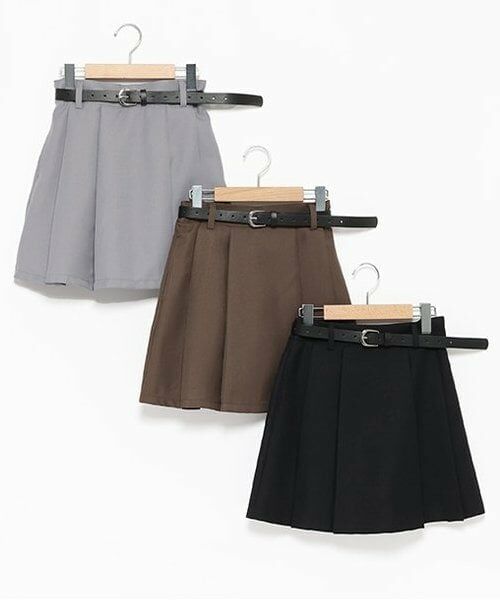 Lovetoxic / ラブトキシック ミニ・ひざ丈スカート | 【GOODPRICE】無地プリーツスカパン | 詳細10