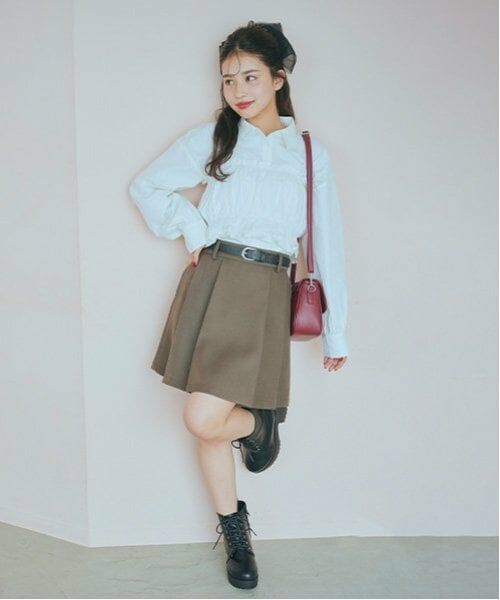 Lovetoxic / ラブトキシック ミニ・ひざ丈スカート | 【GOODPRICE】無地プリーツスカパン | 詳細15