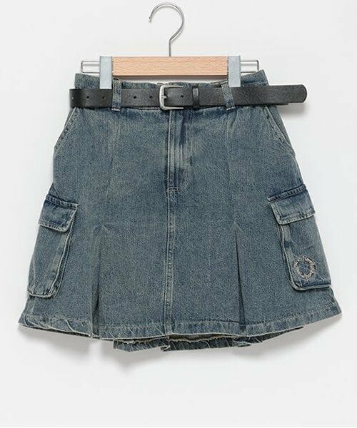 Lovetoxic / ラブトキシック ミニ・ひざ丈スカート | 【LTXC】ベルト付カーゴボックススカパン | 詳細18