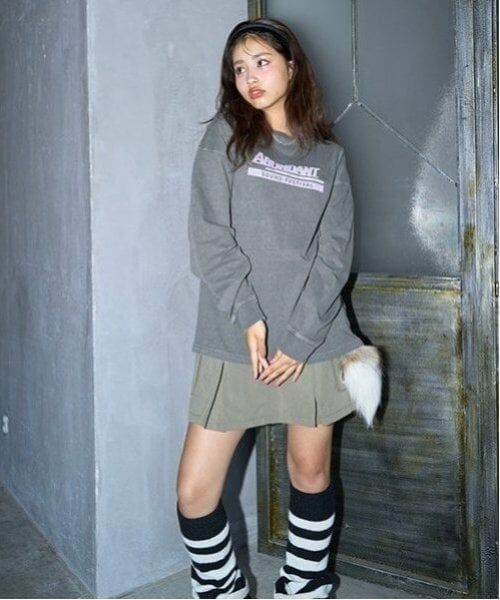 Lovetoxic / ラブトキシック ミニ・ひざ丈スカート | 【LTXC】ベルト付カーゴボックススカパン | 詳細20