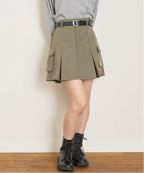 Lovetoxic / ラブトキシック ミニ・ひざ丈スカート | 【LTXC】ベルト付カーゴボックススカパン | 詳細22