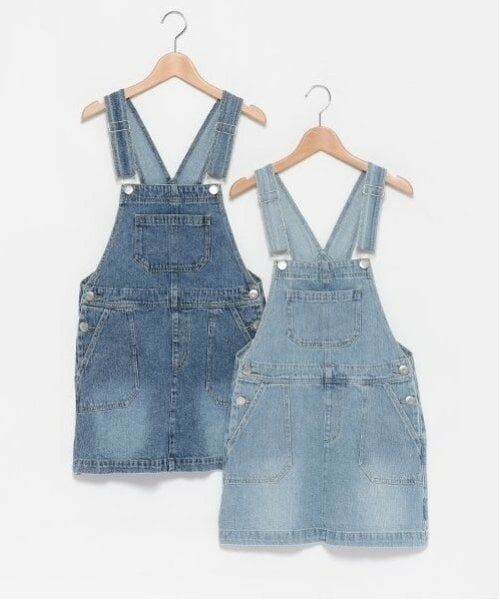 Lovetoxic / ラブトキシック ミニ丈・ひざ丈ワンピース | デニムジャンスカ | 詳細10