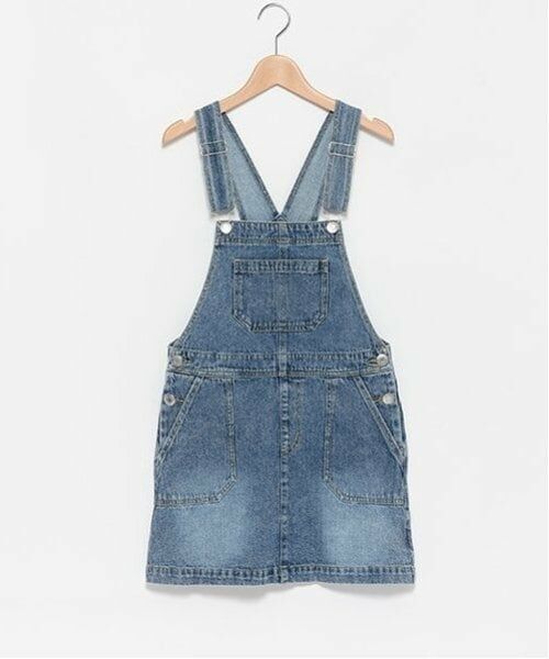 Lovetoxic / ラブトキシック ミニ丈・ひざ丈ワンピース | デニムジャンスカ | 詳細12