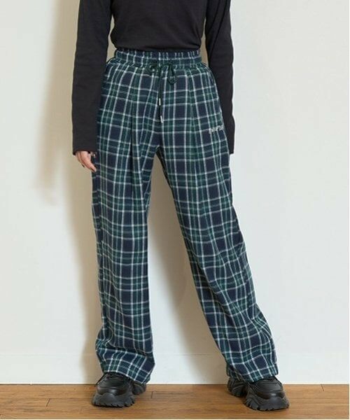 Lovetoxic / ラブトキシック その他パンツ | ストレートフィットプルオンパンツ（モス グリーン）