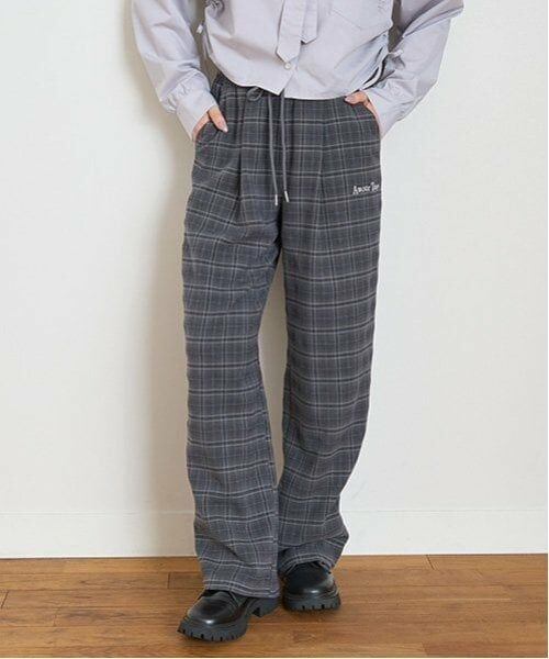 Lovetoxic / ラブトキシック その他パンツ | ストレートフィットプルオンパンツ（グレー）